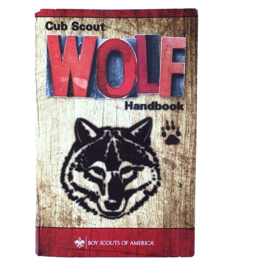 Cub Scout Wolf Handbook Boy Scouts‎ of America NWOT